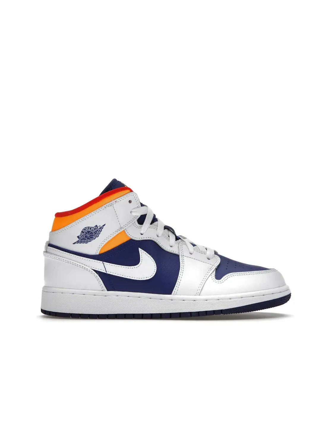 Детские кроссовки для мальчиков с высоким берцем Jordan 1 Mid Jordan — изображение 1 из 4