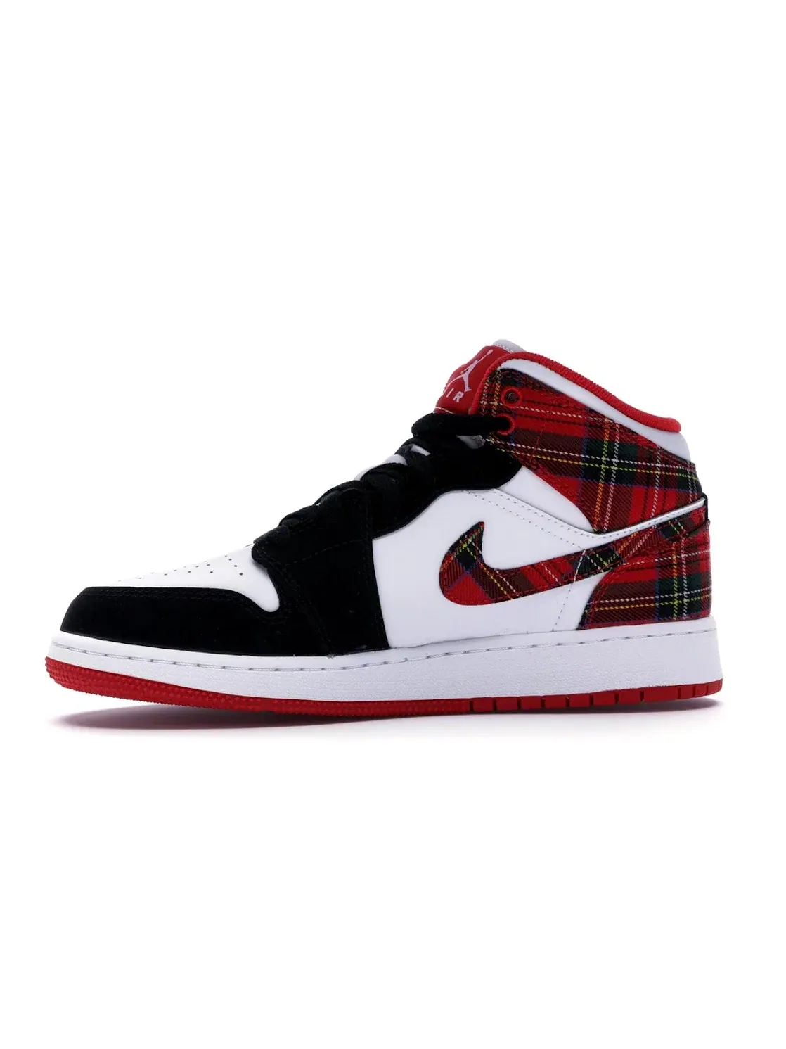 Детские кроссовки с принтом Jordan 1 Mid Jordan — изображение 3 из 4, красный/черный-белый