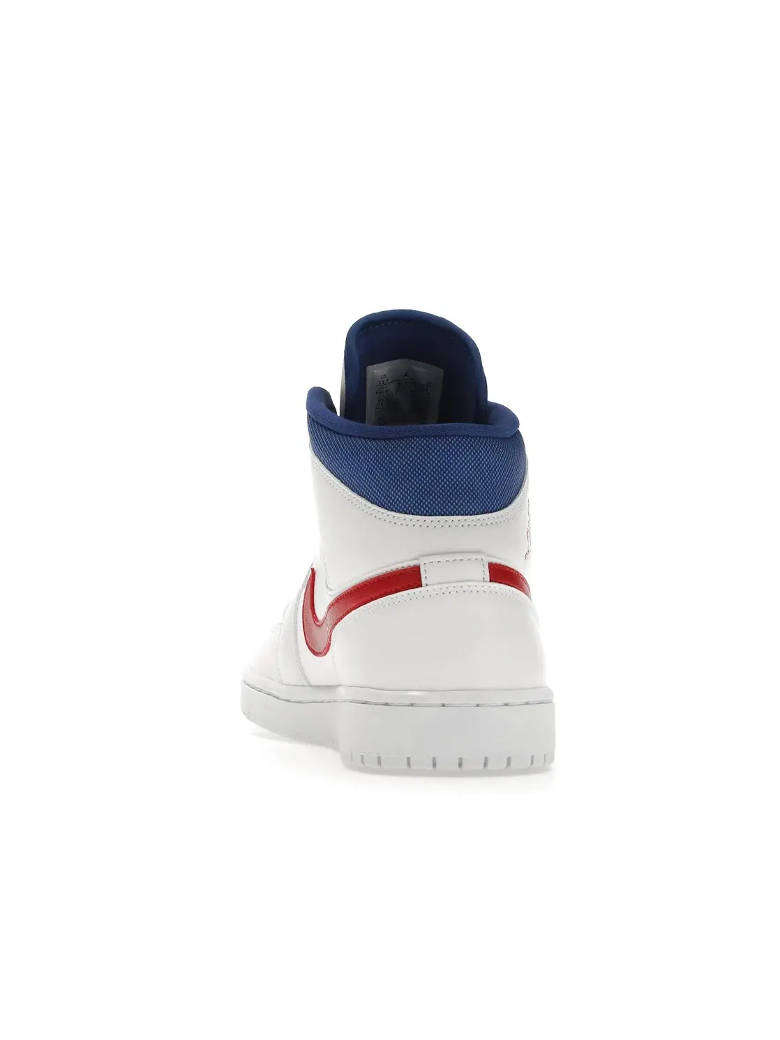 Женские кроссовки Lifestyle Jordan 1 Mid — изображение 4 из 4, белый/красный