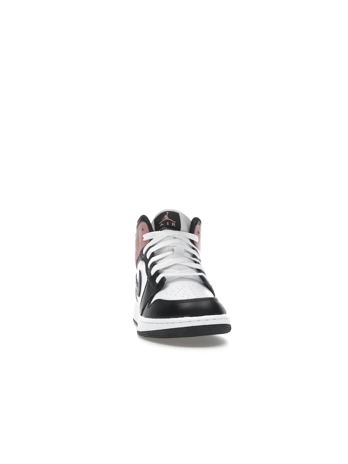 Детские кроссовки с высоким берцем Jordan 1 Mid Jordan White/Rust Pink/Black — изображение 2 из 4