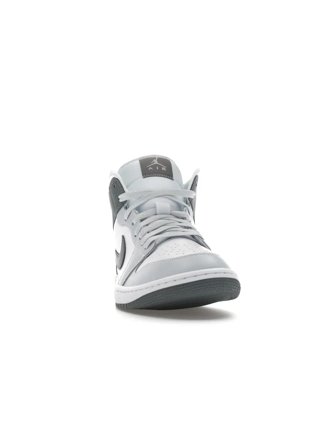 Женские кроссовки Lifestyle Jordan 1 Mid — изображение 2 из 4, белый/платиновый/серый