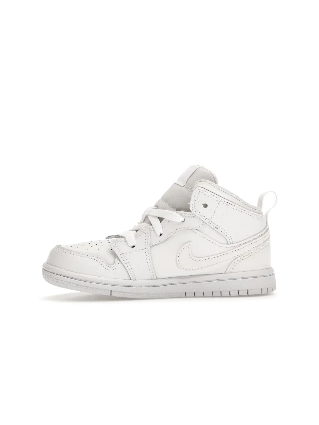 Детские кроссовки Lifestyle Jordan 1 Mid White — изображение 3 из 4