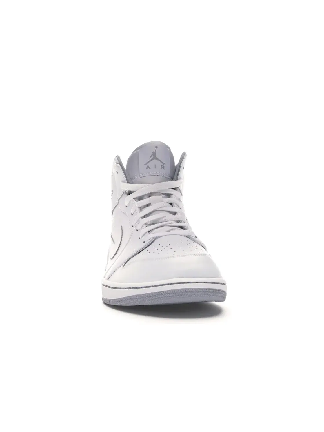 Мужские кроссовки Lifestyle Jordan 1 Mid — изображение 2 из 4, белый/белый-серый