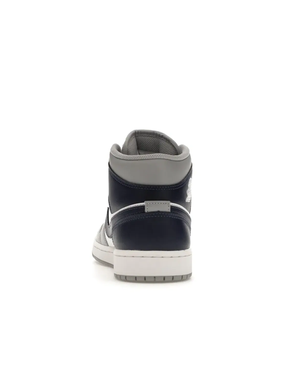 Мужские кроссовки с высоким берцем Jordan 1 Mid Jordan — изображение 4 из 4, белый/серый/темно-синий