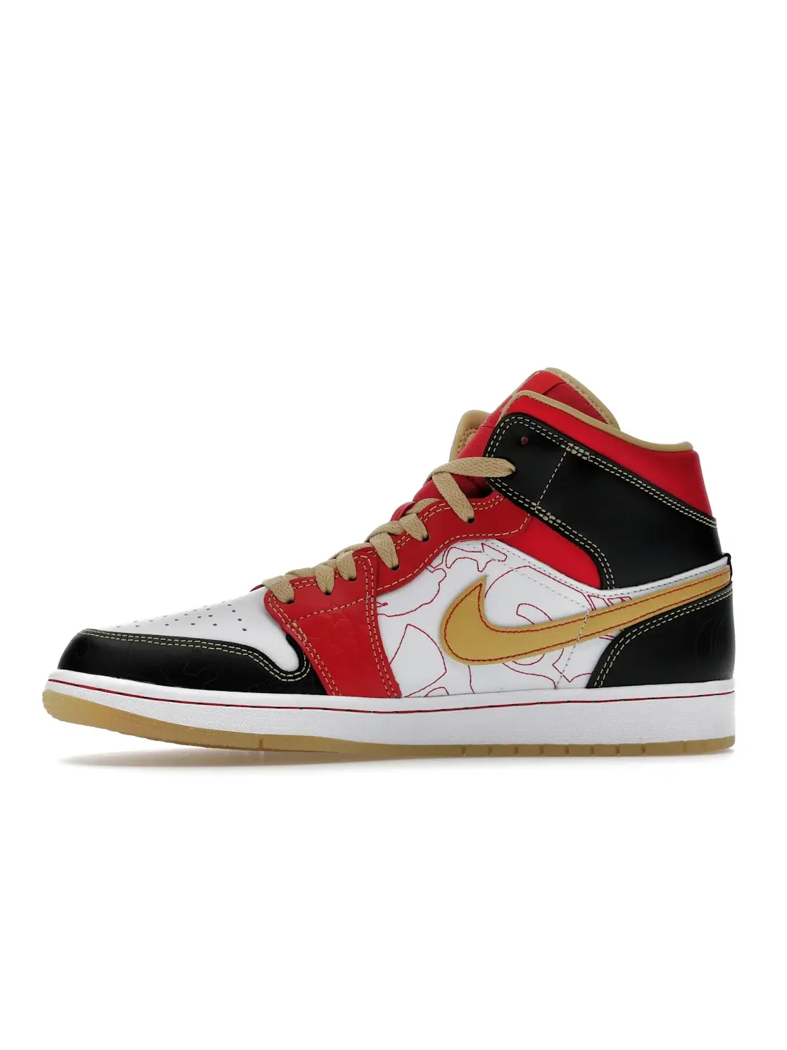 Мужские кроссовки с высоким берцем Jordan 1 Mid XQ Jordan — изображение 3 из 4