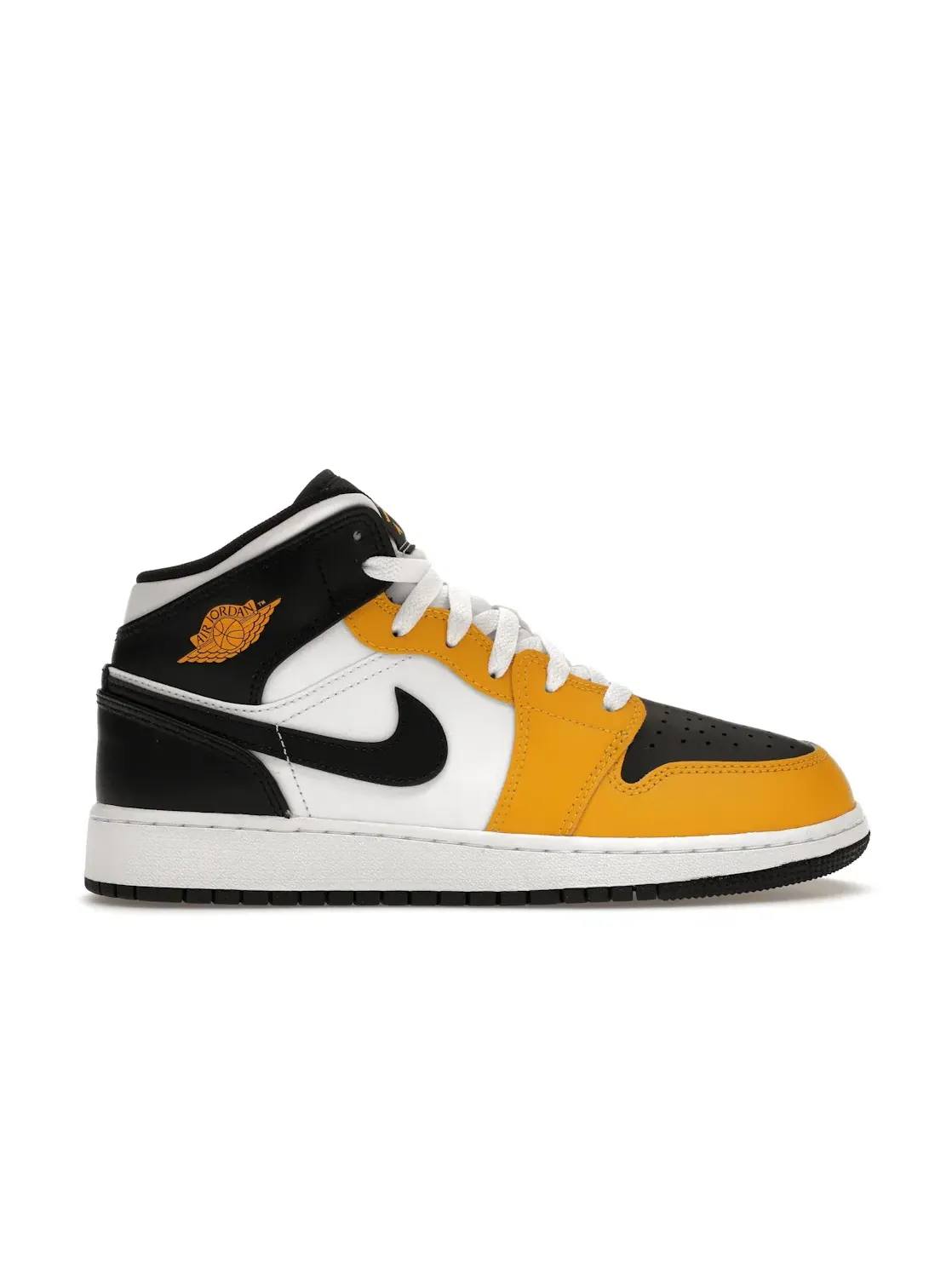 Детские кроссовки Lifestyle с высоким контрастом Jordan 1 Mid — изображение 1 из 4