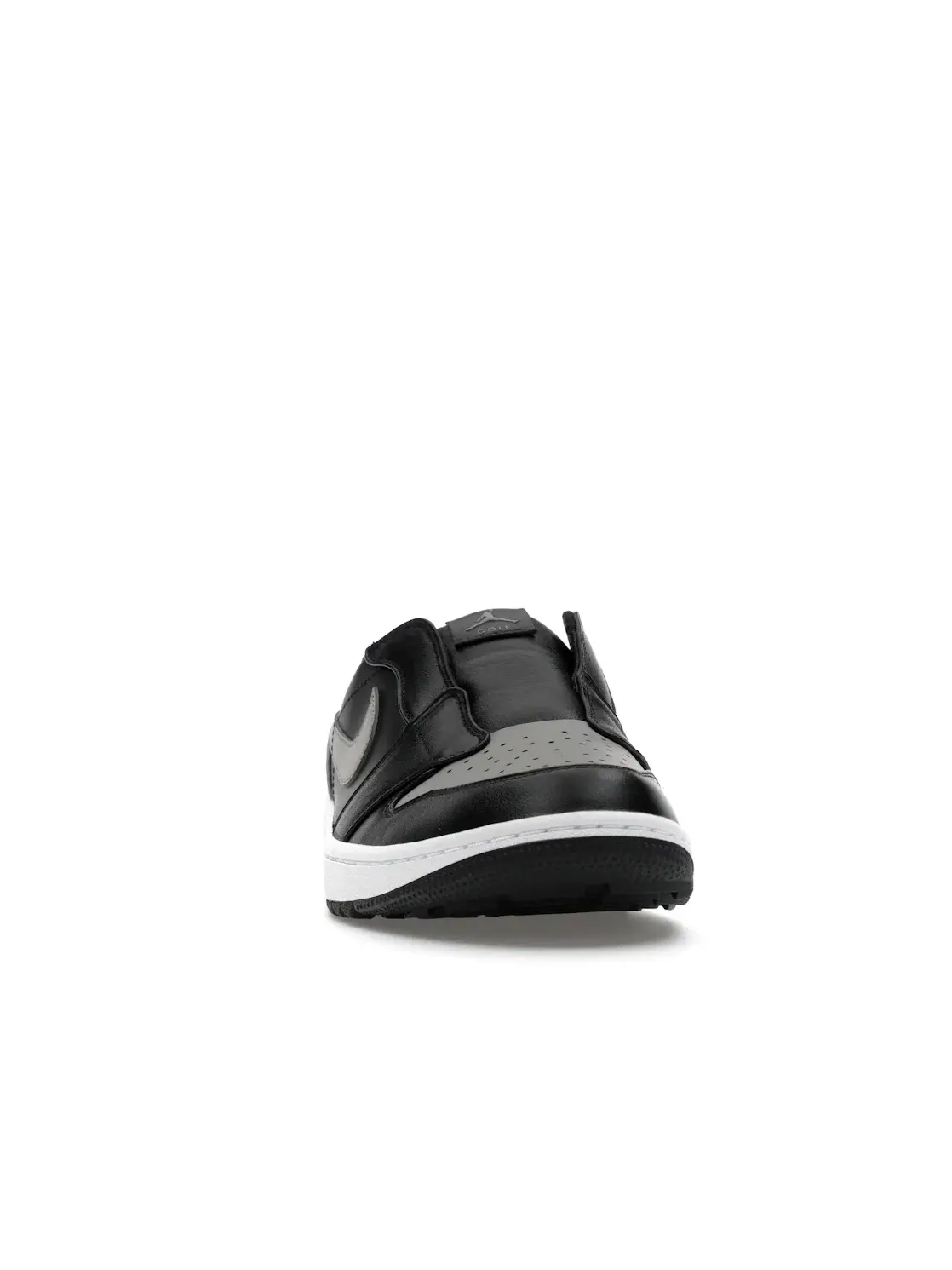 Мужские кроссовки для гольфа без шнурков Jordan 1 Mule Golf Jordan — изображение 2 из 4, черный/белый/серый