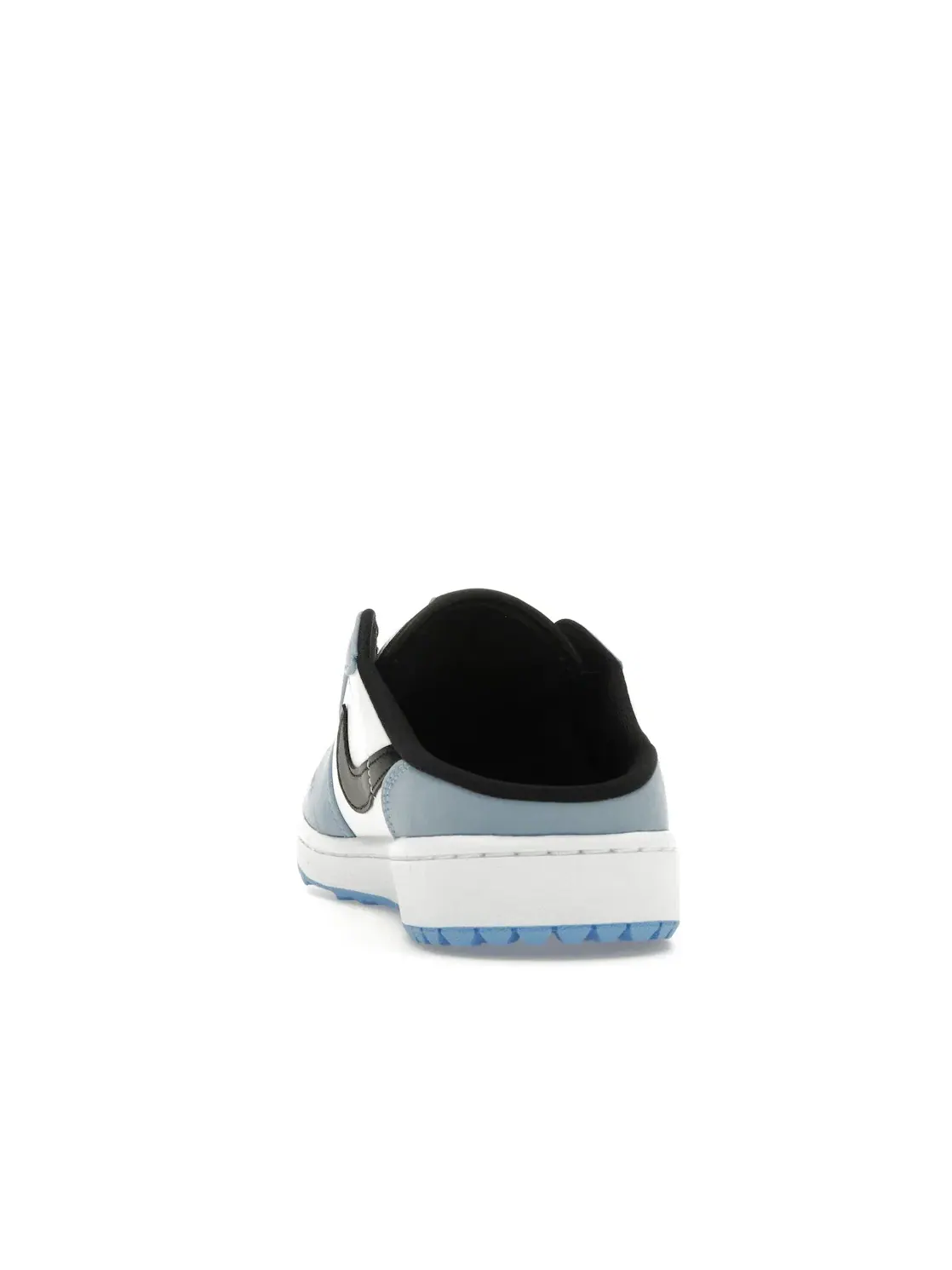 Мужские туфли-мюли для гольфа с перфорированным носком Jordan 1 Mule Golf Jordan — изображение 4 из 4, синий/белый-черный