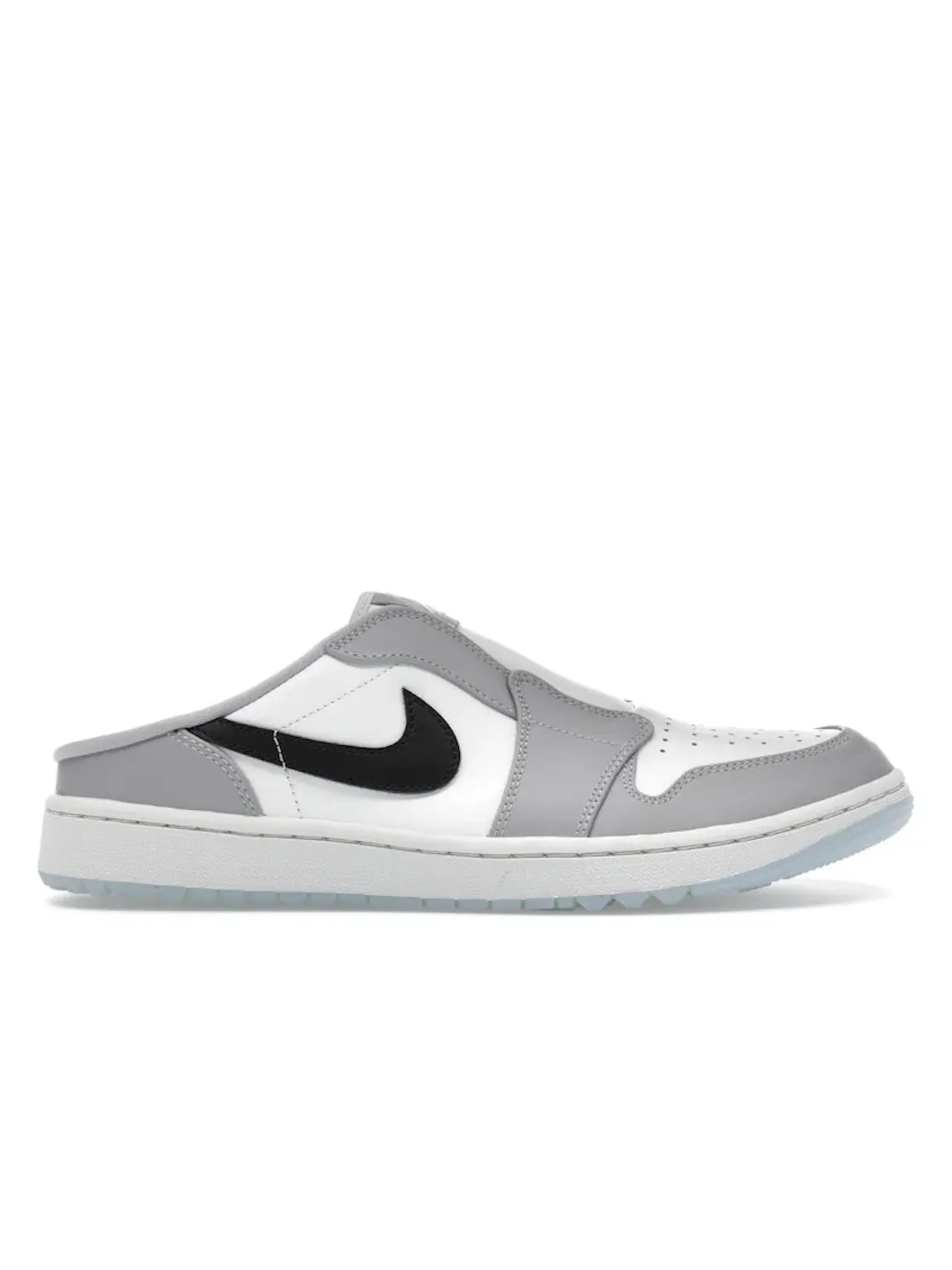 Мужские мюли для гольфа с перфорированным носком Jordan 1 Mule Golf