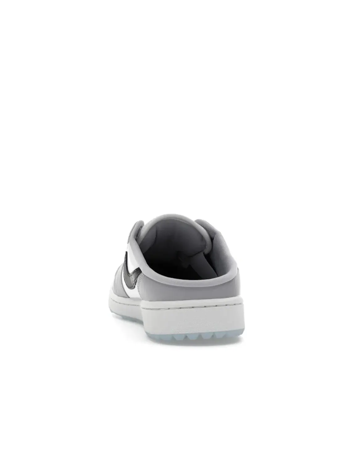 Мужские мюли для гольфа с перфорированным носком Jordan 1 Mule Golf — изображение 4 из 4, серый///черный