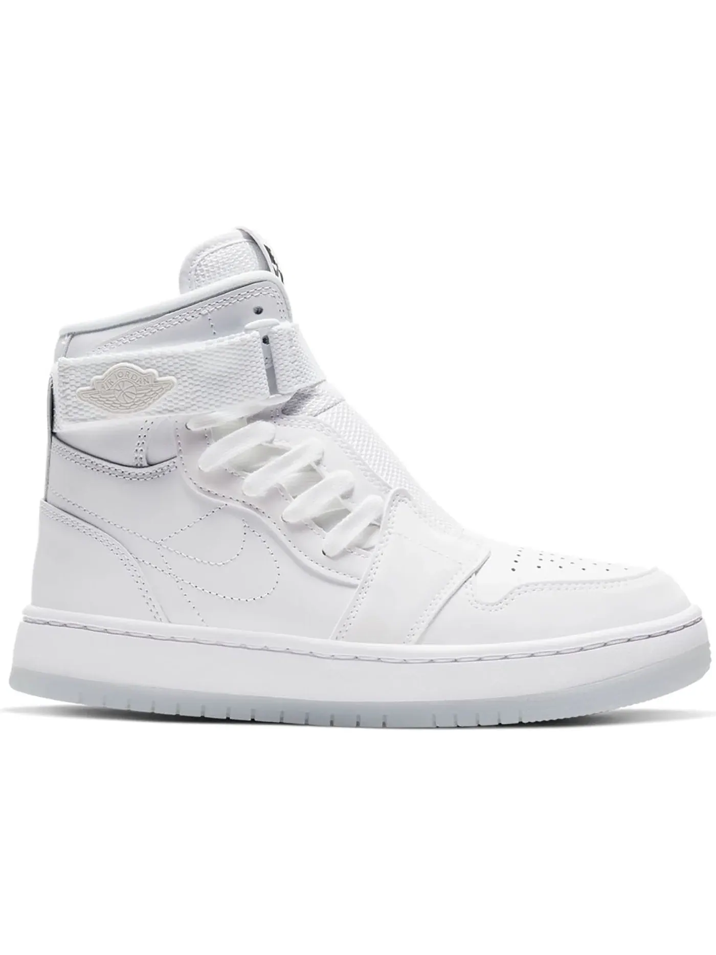 Женские кроссовки с перфорацией Jordan 1 Nova XX Jordan — изображение 1 из 1, белый/белый-черный
