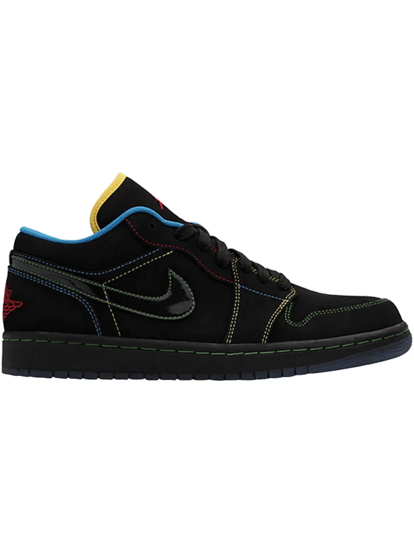 Мужские кроссовки Lifestyle Jordan 1 Phat Low Jordan — изображение 1 из 1, черный/мульти