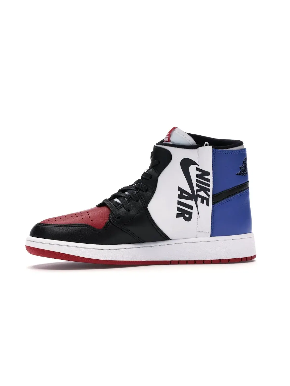 Женские кроссовки Lifestyle с боковой шнуровкой Jordan 1 Rebel XX Jordan — изображение 3 из 4, черный/черный--красный