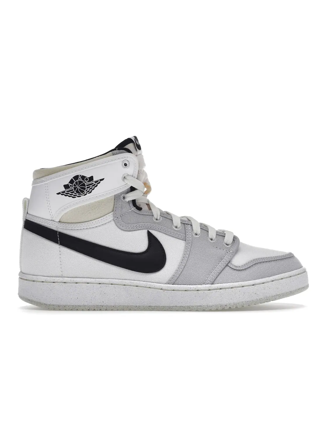 Мужские кроссовки высокий с принтом AJKO Jordan 1 Retro AJKO Jordan — изображение 1 из 4, белый/черный/серый