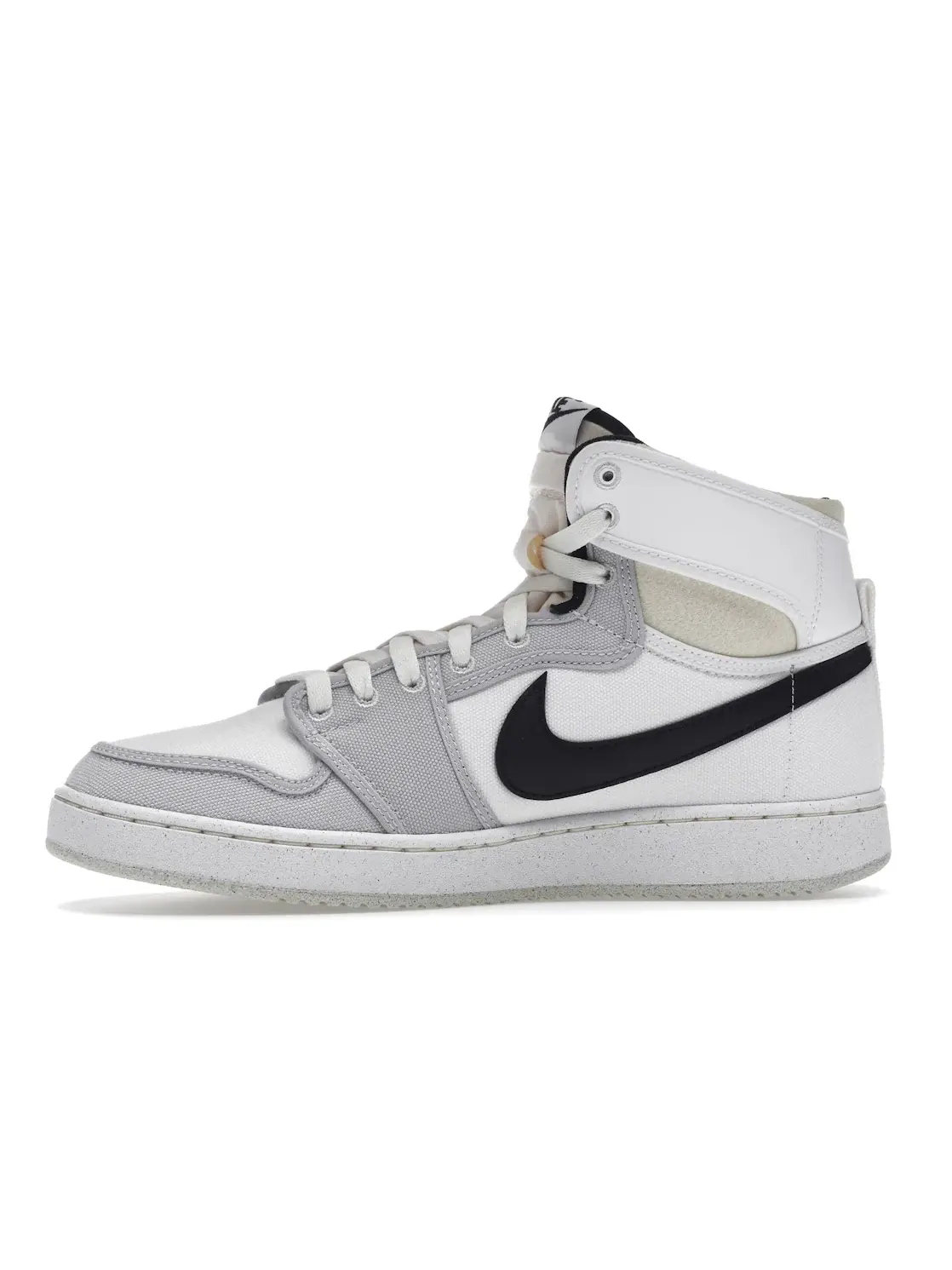 Мужские кроссовки высокий с принтом AJKO Jordan 1 Retro AJKO Jordan — изображение 3 из 4, белый/черный/серый