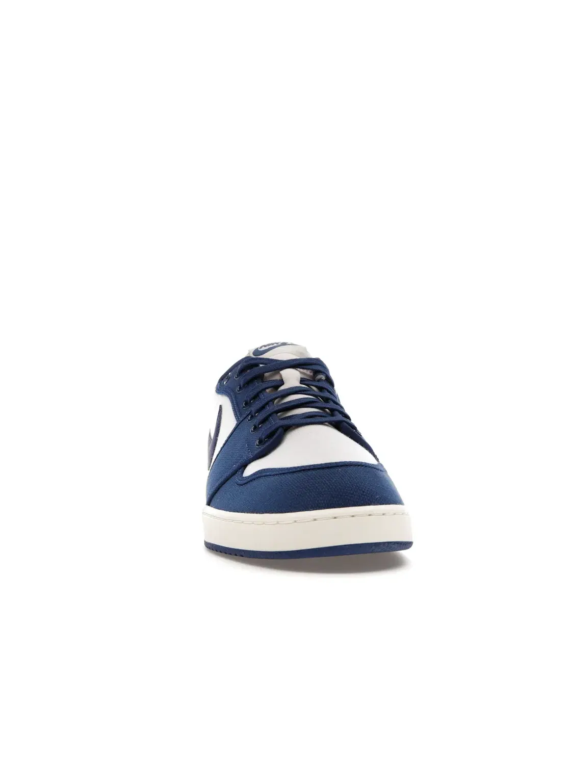 Мужские кроссовки с канвасным верхом Jordan 1 Retro AJKO Low Jordan — изображение 2 из 4, белый/темный синий