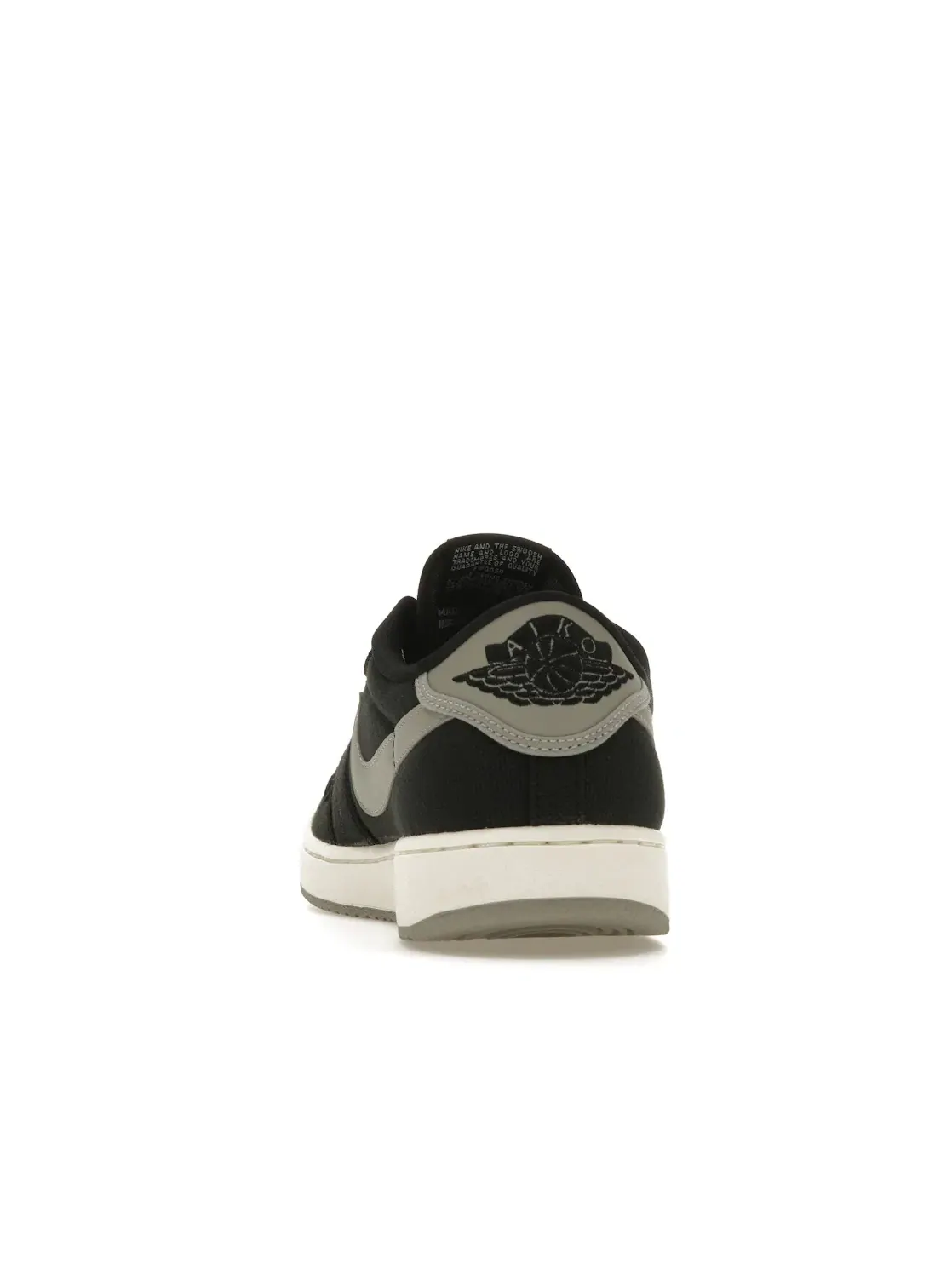 Мужские кроссовки с низкой посадкой Jordan 1 Retro AJKO Low Jordan — изображение 4 из 4, черный//серый