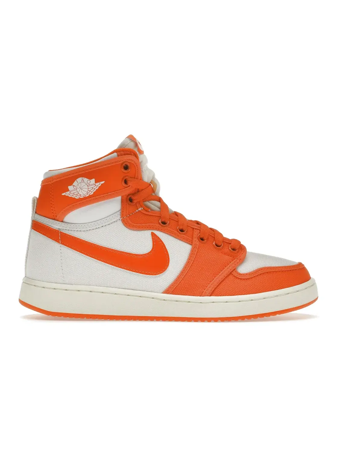 Мужские кроссовки с канвасным верхом Jordan 1 Retro AJKO Jordan — изображение 1 из 4, оранжевый/белый