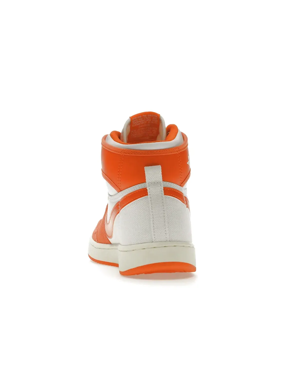 Мужские кроссовки с канвасным верхом Jordan 1 Retro AJKO Jordan — изображение 4 из 4, оранжевый/белый