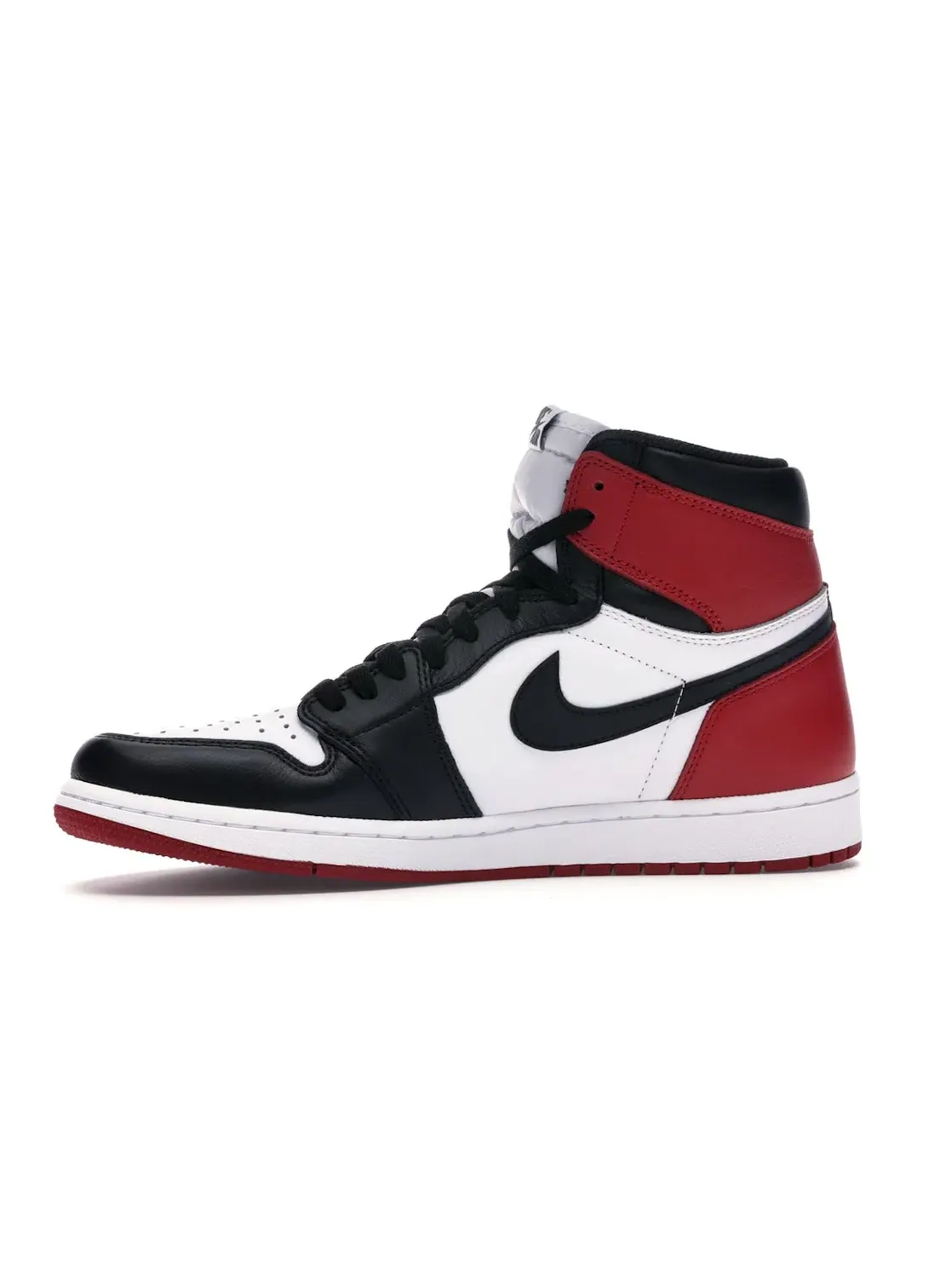 Мужские кроссовки с кожаным верхом Jordan 1 Retro Jordan — изображение 3 из 4, белый/красный/черный