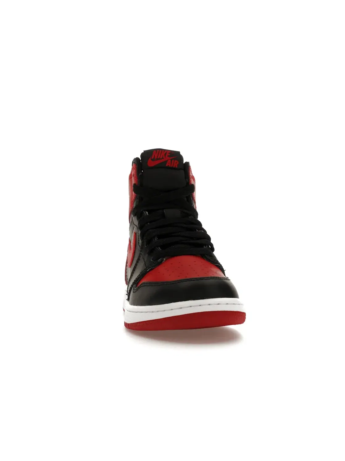 Детские кроссовки с кроем Air Jordan 1 Retro Jordan — изображение 2 из 4, черный/красный-белый