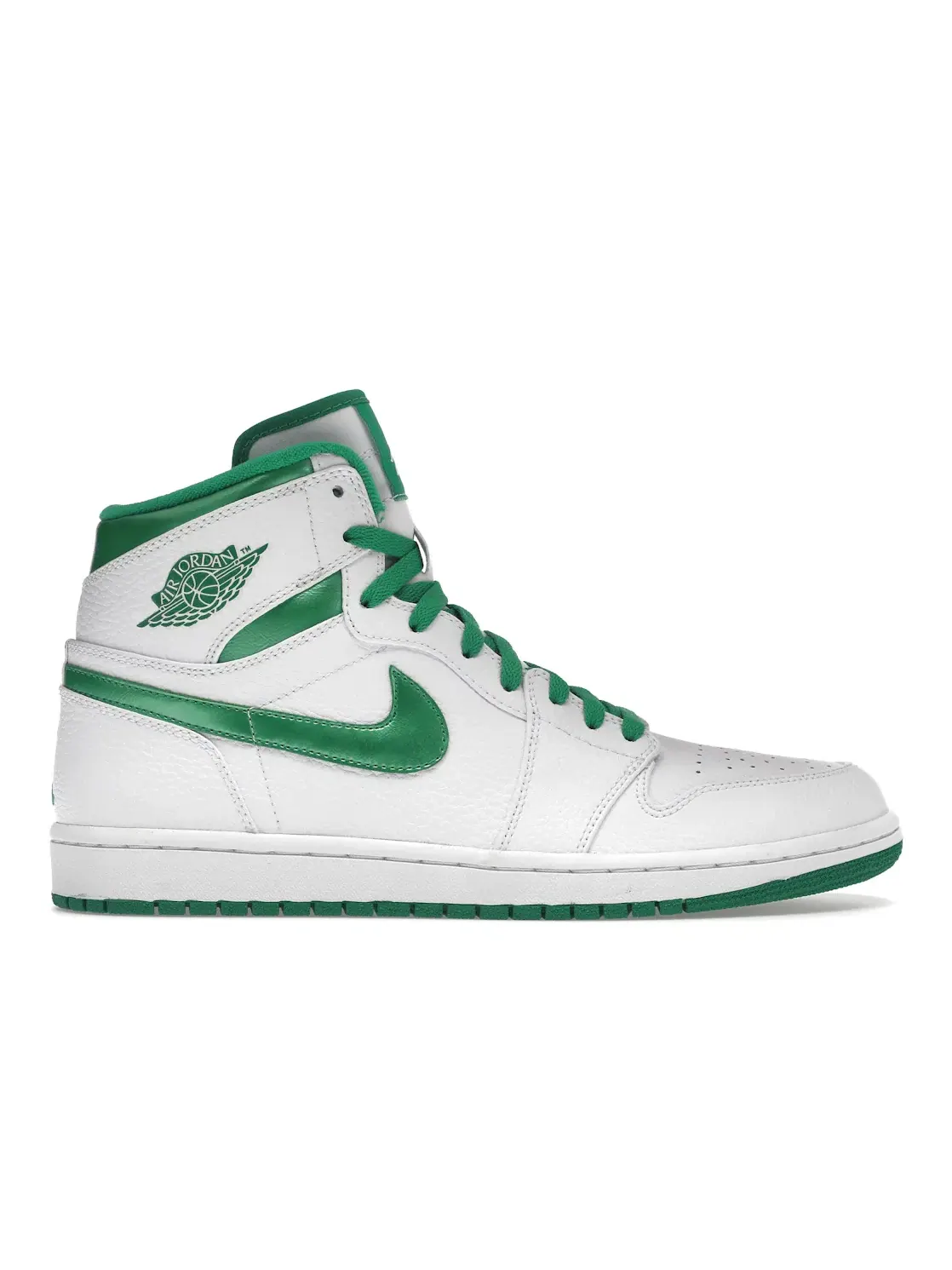 Мужские кроссовки Lifestyle Jordan 1 Retro Jordan — изображение 1 из 4, белый/зеленый