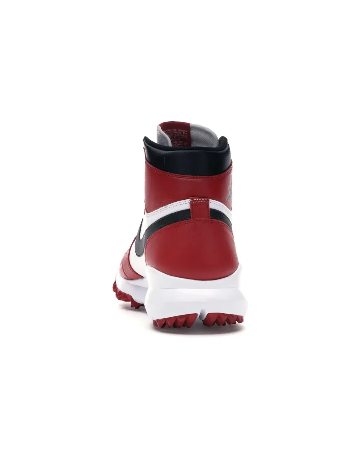 Мужские гольф-кроссовки с шипами Jordan 1 Retro Golf Cleat — изображение 4 из 4, белый/черный-красный