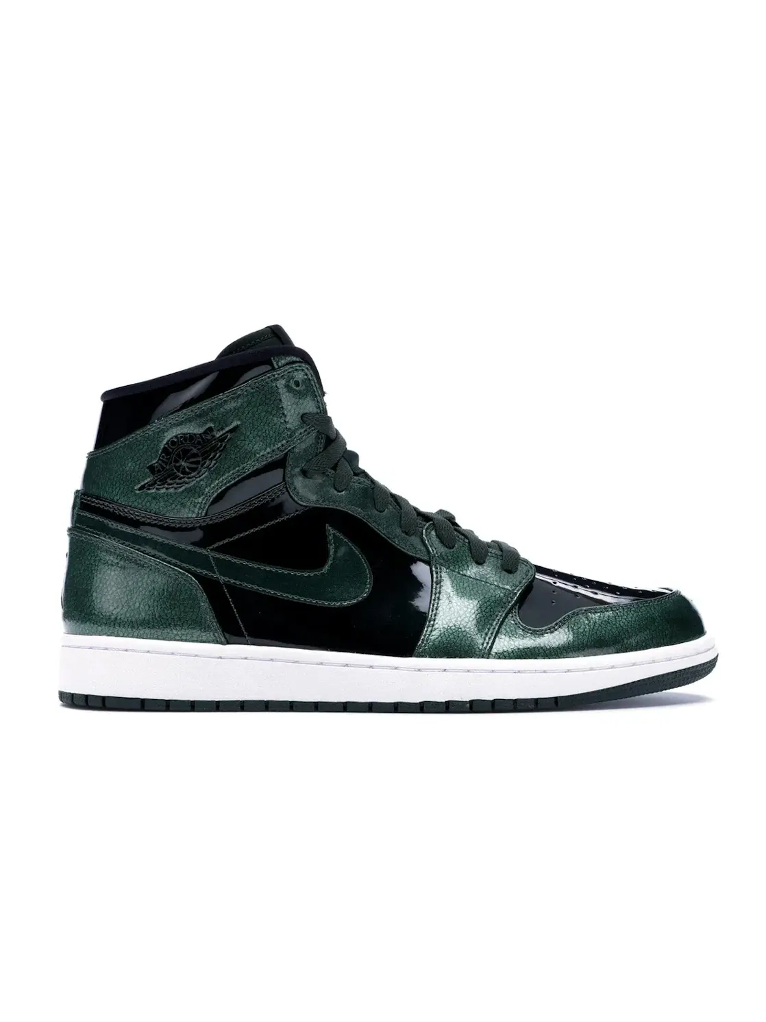 Мужские кроссовки высокие Grove Green Jordan Jordan 1 Retro — изображение 1 из 4, зеленый/черный-белый