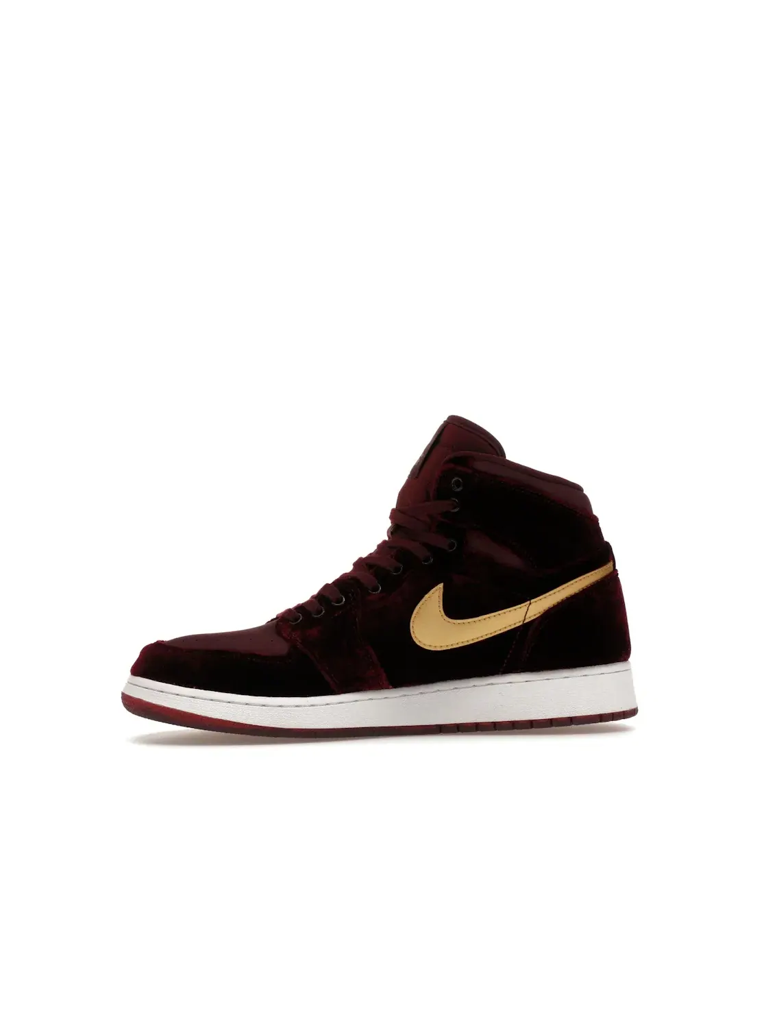 Детские кроссовки для мальчиков с велюровым верхом Jordan 1 Retro — изображение 3 из 4