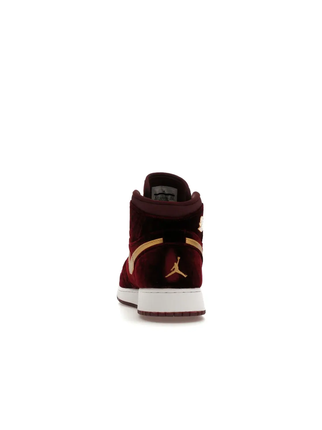Детские кроссовки для мальчиков с велюровым верхом Jordan 1 Retro — изображение 4 из 4