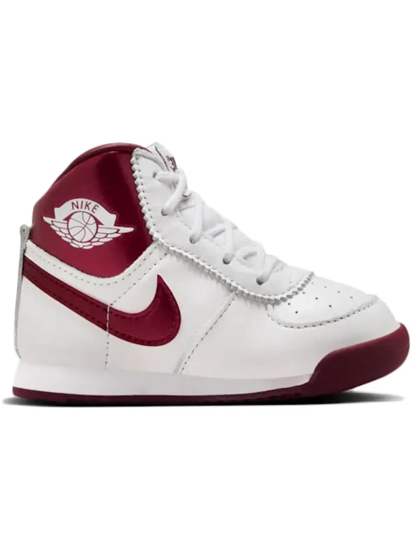 Детские кроссовки Lifestyle с высоким верхом Jordan 1 Retro High '85 Jordan — изображение 1 из 1, белый/красный/белый