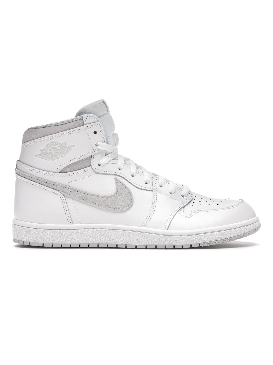 Мужские кроссовки Lifestyle Neutral Grey Jordan 1 Retro High '85 Jordan — изображение 1 из 4, белый/серый
