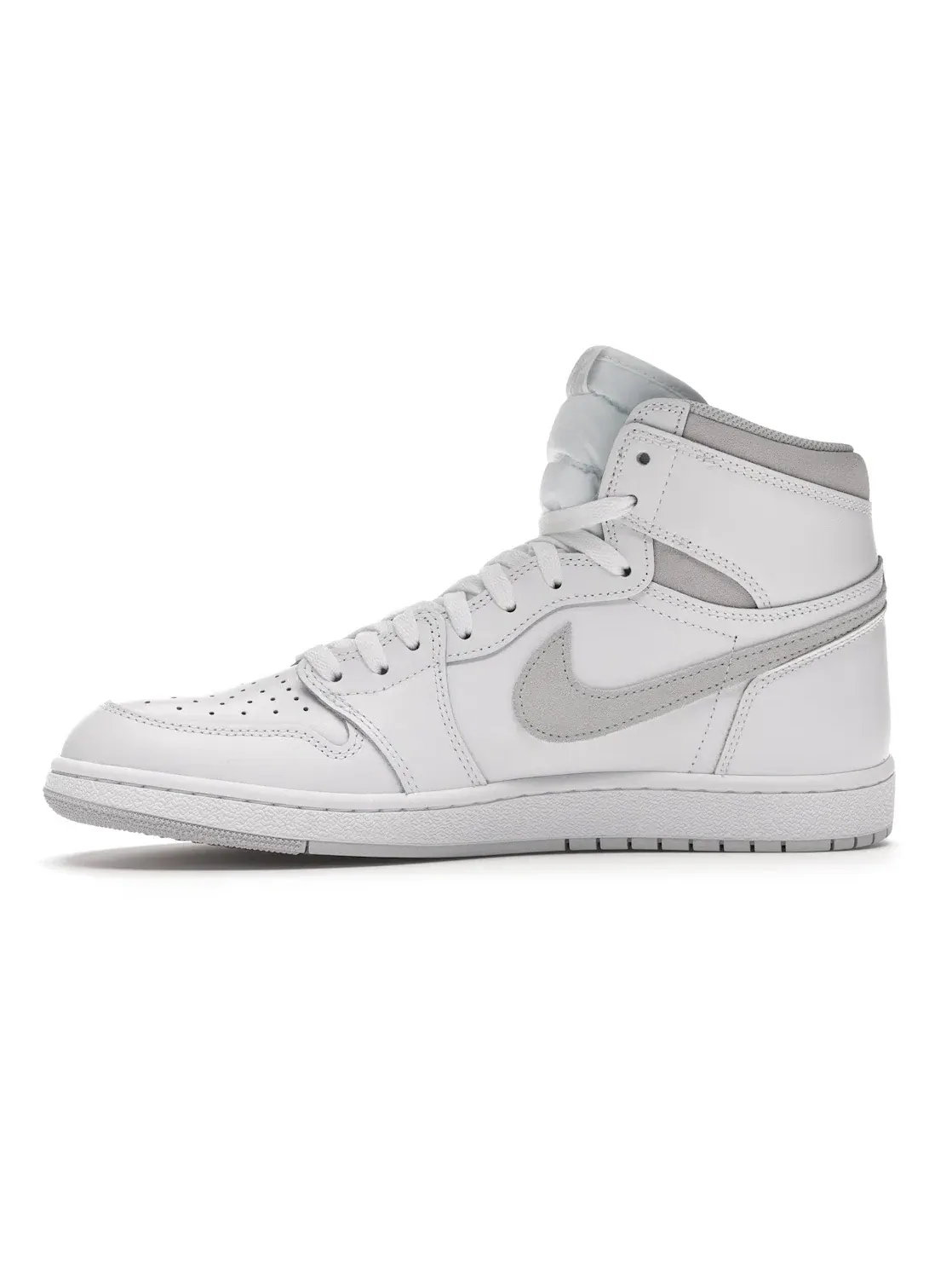 Мужские кроссовки Lifestyle Neutral Grey Jordan 1 Retro High '85 Jordan — изображение 3 из 4, белый/серый