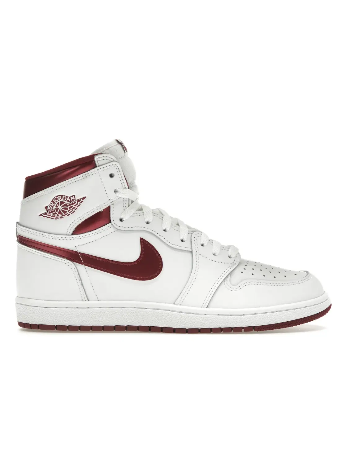 Мужские кроссовки с премиальной кожи Jordan 1 Retro High '85 OG — изображение 1 из 4, белый/красный/белый