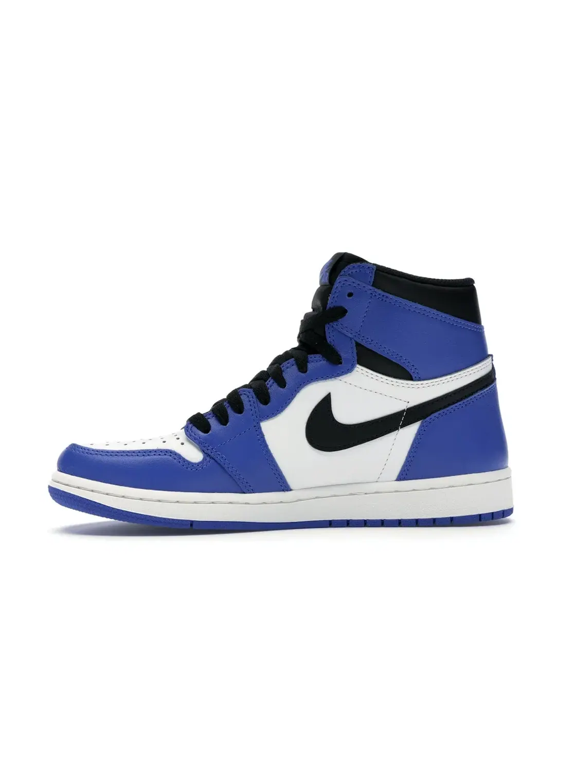 Мужские кроссовки высокие с принтом Jordan 1 Retro High Jordan — изображение 3 из 4, черный-белый