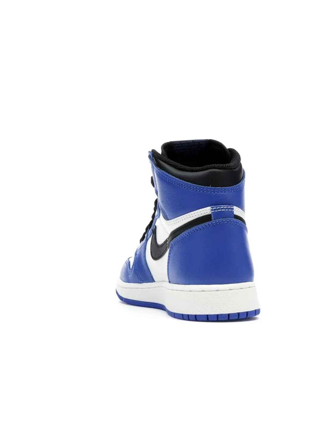 Детские кроссовки для мальчиков с замшевым верхом Jordan 1 Retro High — изображение 4 из 4, черный-белый
