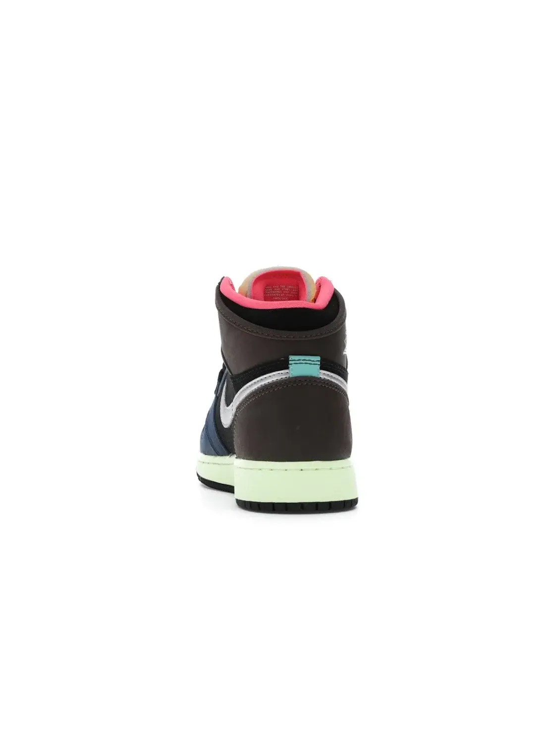 Детские кроссовки для мальчиков высокие с принтом Jordan 1 Retro High Tokyo Bio Hack Jordan — изображение 4 из 4