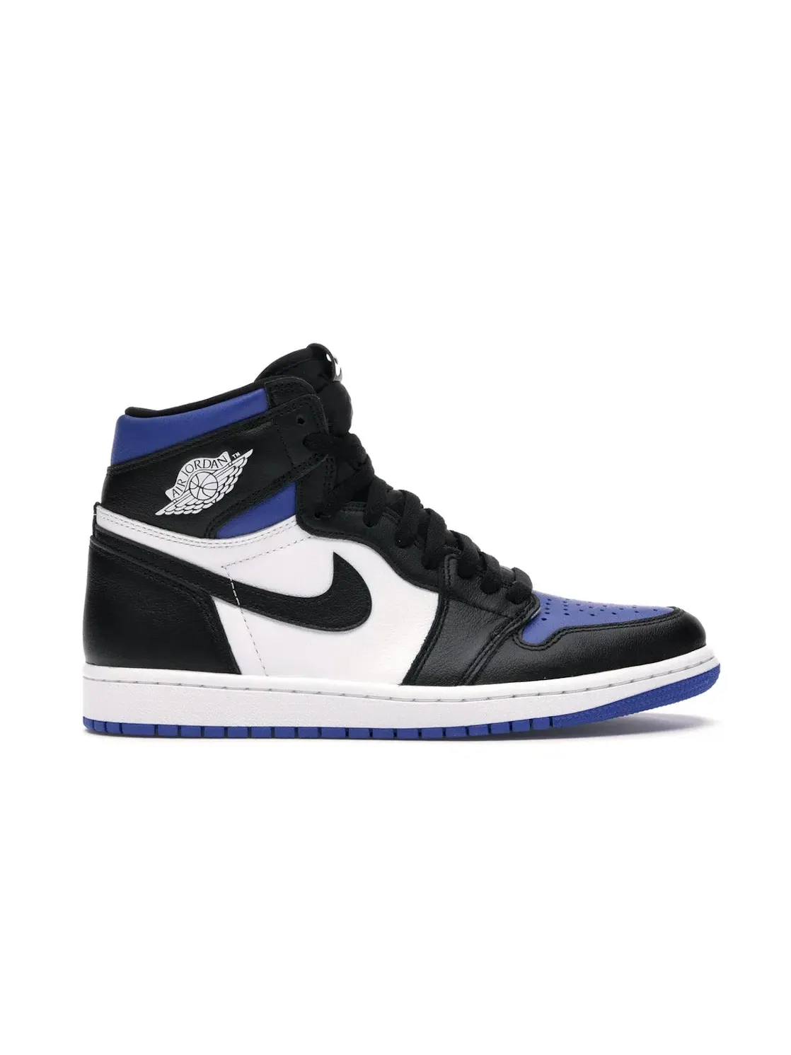 Мужские кроссовки с высоким верхом Jordan 1 Retro High Royal Toe Jordan — изображение 1 из 4, черный/белый--черный