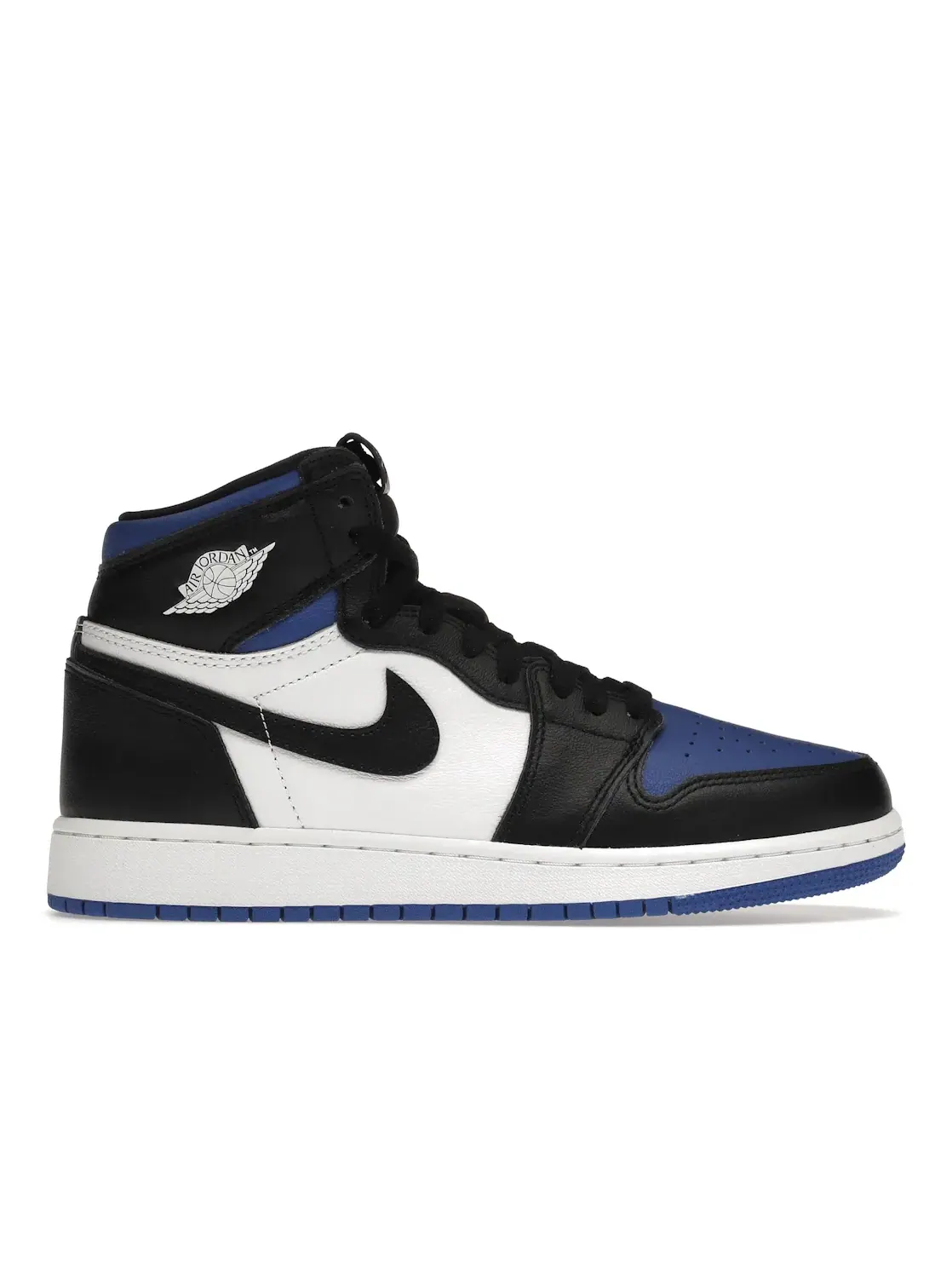 Детские кроссовки Lifestyle с высоким верхом Jordan 1 Retro High Royal Toe Jordan — изображение 1 из 4, черный/белый--черный