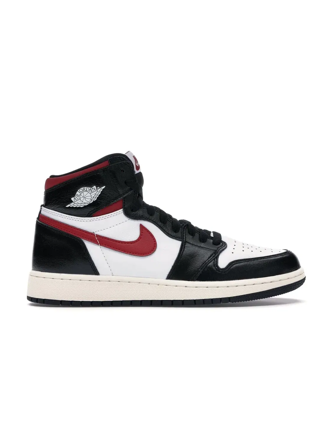 Детские кроссовки Lifestyle с высоким верхом Jordan 1 Retro High Jordan — изображение 1 из 4, черный/красный-белый