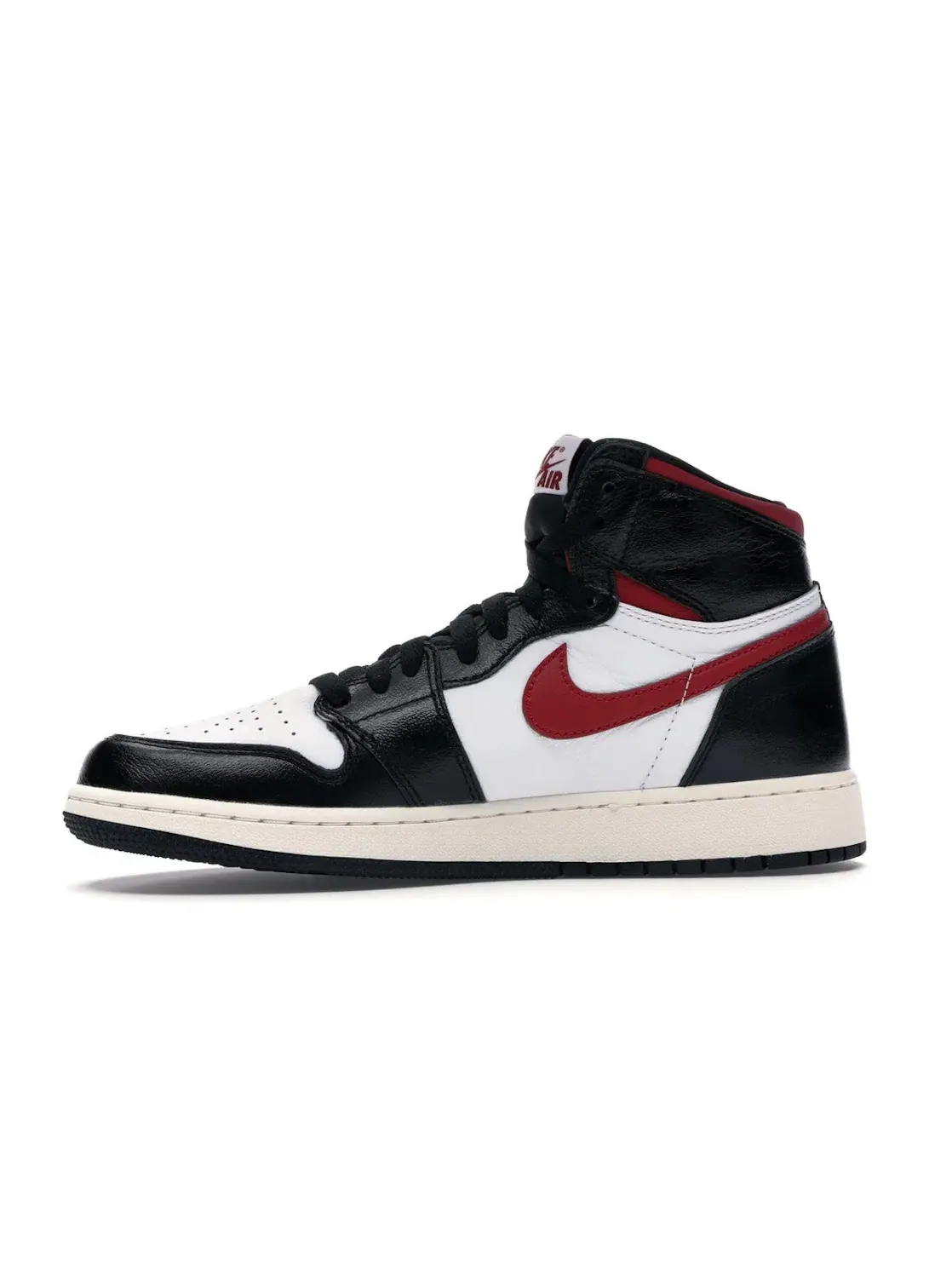 Детские кроссовки Lifestyle с высоким верхом Jordan 1 Retro High Jordan — изображение 3 из 4, черный/красный-белый
