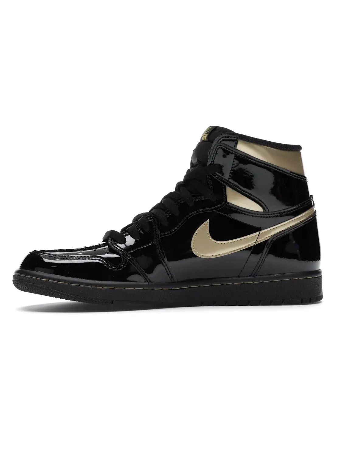 Мужские кроссовки с патентованной кожи Jordan 1 Retro High Jordan — изображение 3 из 4