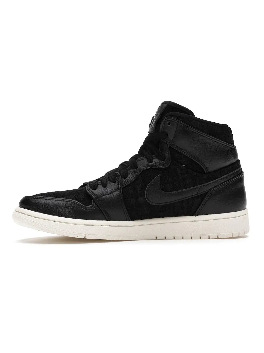 Женские кроссовки высокие с принтом Jordan 1 Retro High Jordan — изображение 3 из 4, черный/черный