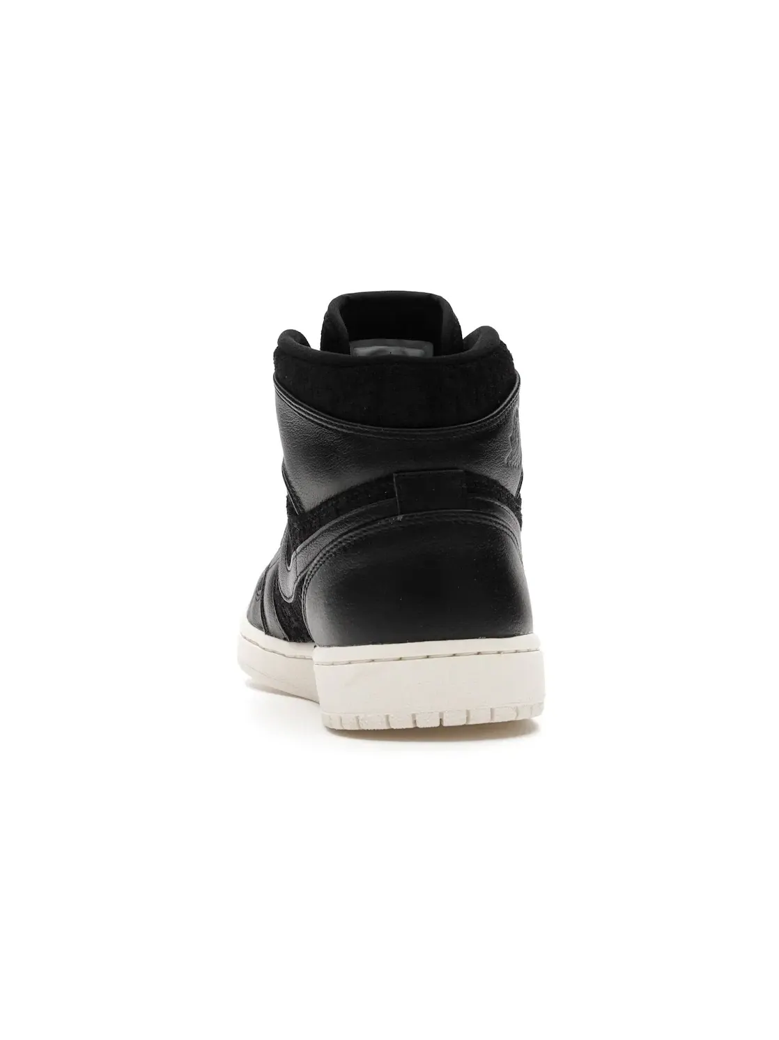 Женские кроссовки высокие с принтом Jordan 1 Retro High Jordan — изображение 4 из 4, черный/черный