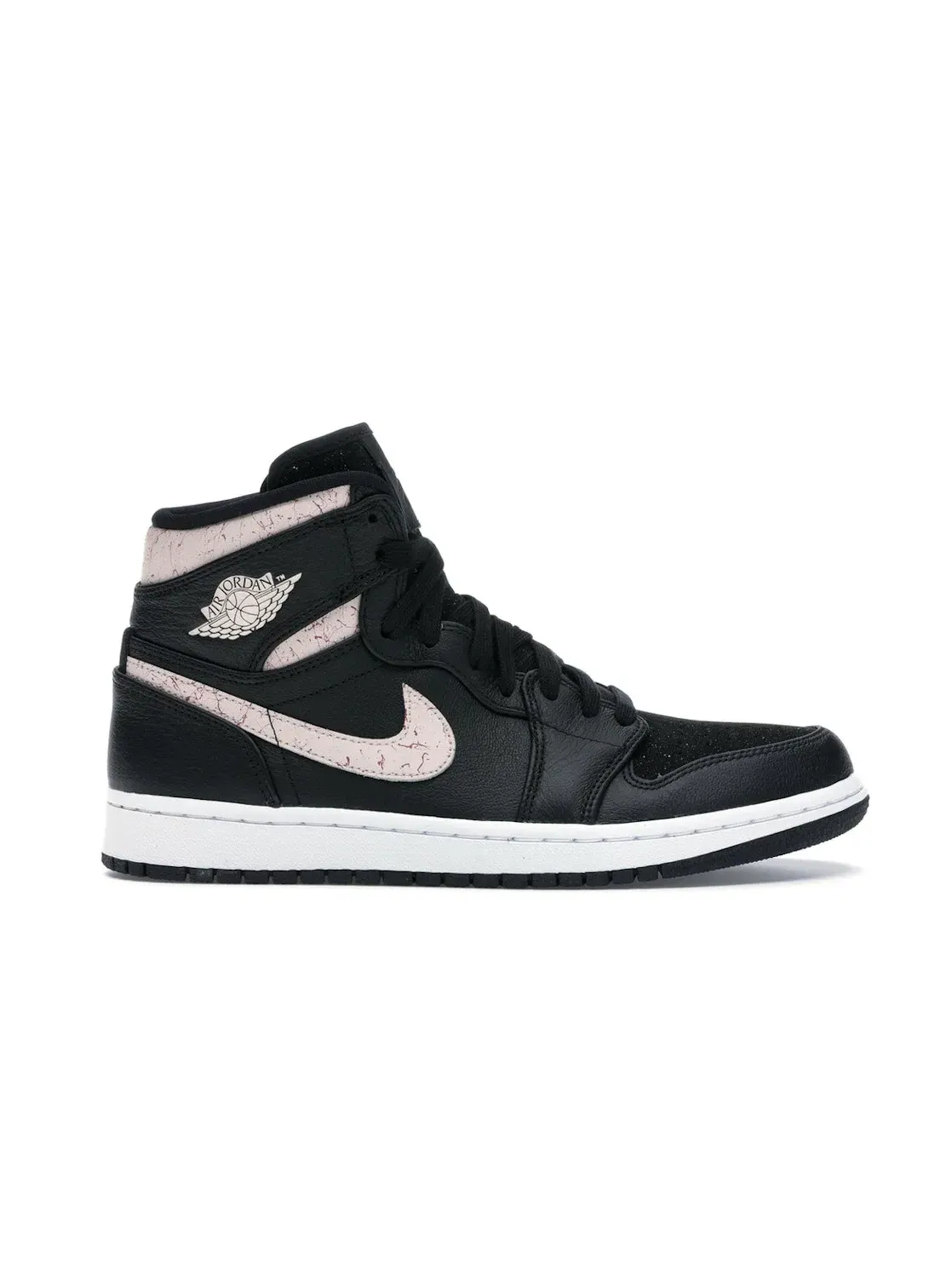 Женские кроссовки высокий с принтом Jordan 1 Retro High Jordan — изображение 1 из 4, черный/красный--белый