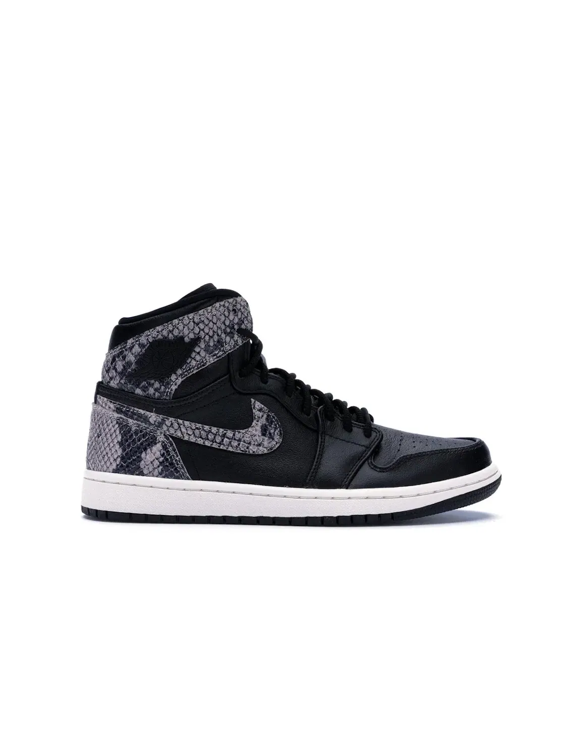 Женские кроссовки с принтом Jordan 1 Retro High Jordan — изображение 1 из 4, черный/черный