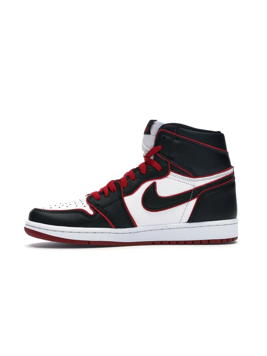 Мужские кроссовки с кожаным верхом Jordan 1 Retro High Bloodline Jordan — изображение 3 из 4, черный/красный-белый