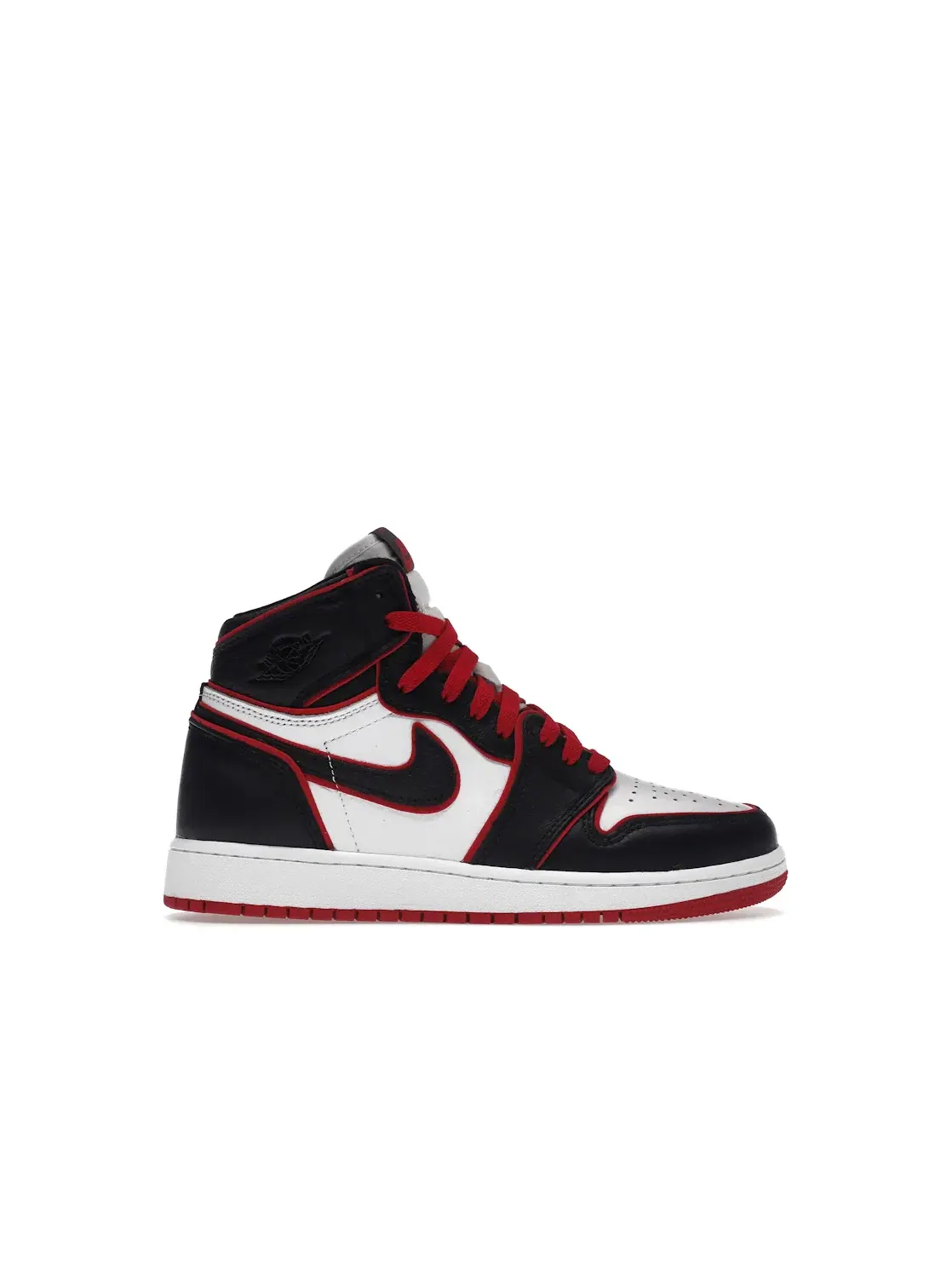 Детские кроссовки Lifestyle с высоким верхом Jordan 1 Retro High Bloodline Jordan — изображение 1 из 4, черный красный белый