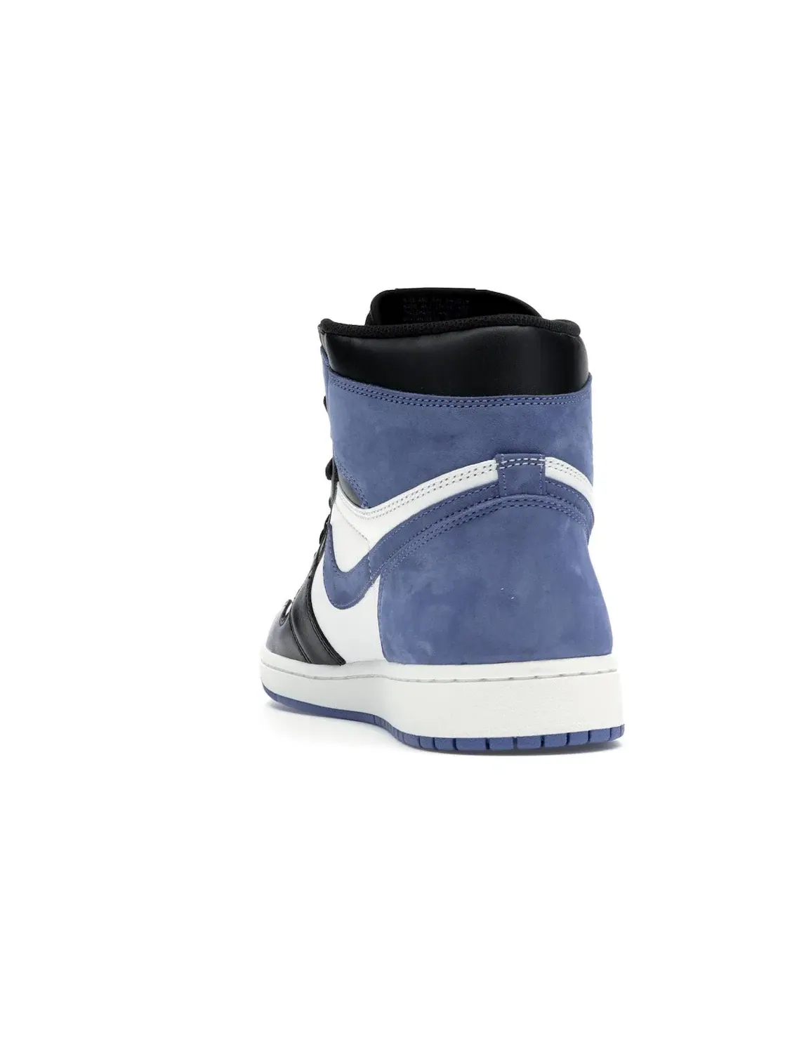 Мужские кроссовки с замшевыми акцентами Jordan 1 Retro High Blue Moon Jordan — изображение 4 из 4, белый/синий-черный