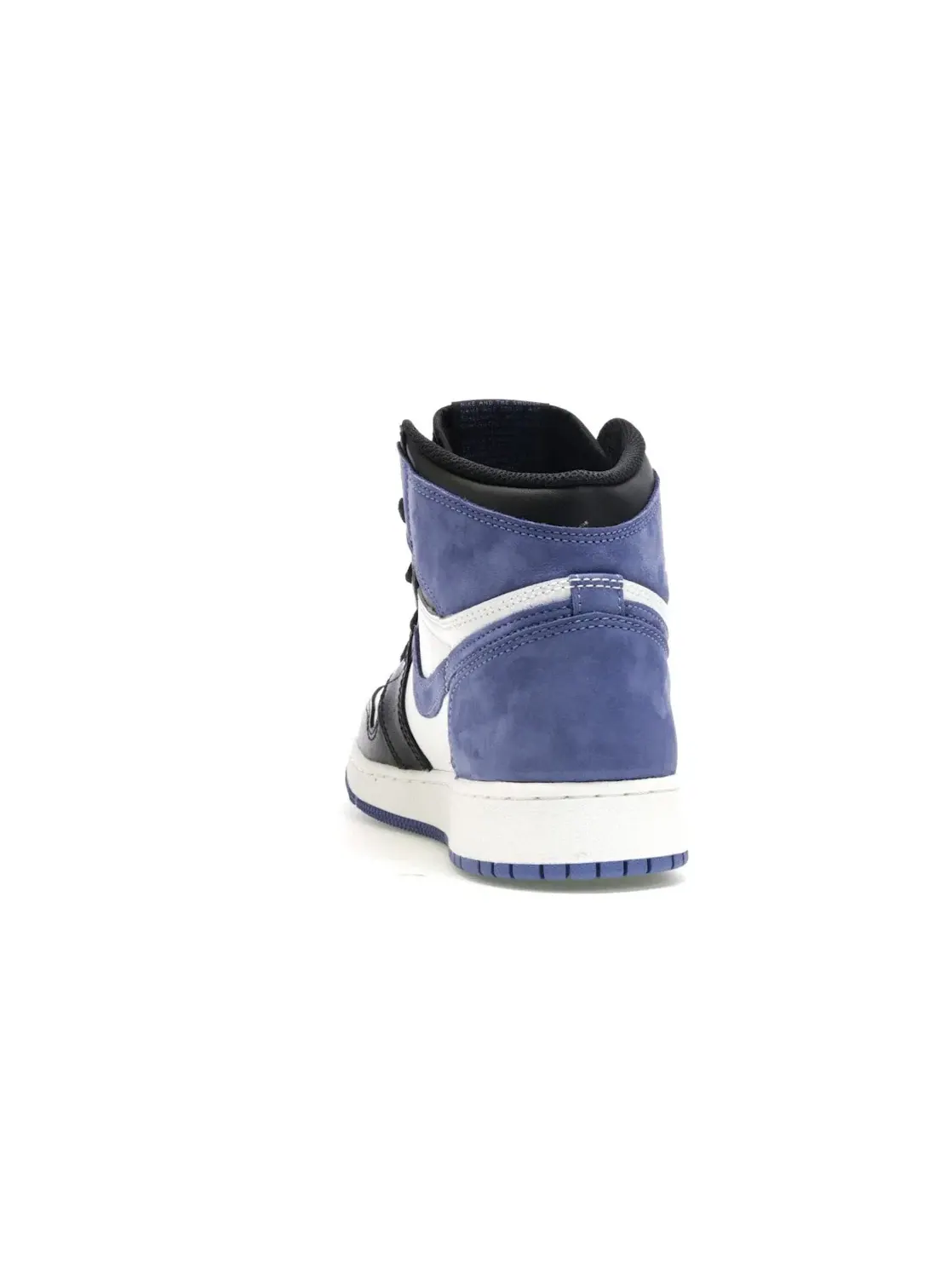 Детские кроссовки высокие с принтом Jordan 1 Retro High Jordan — изображение 4 из 4, белый/синий-черный